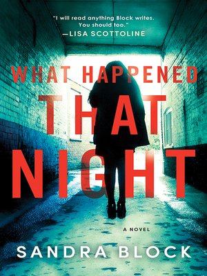 cover image of What Happened That Night
